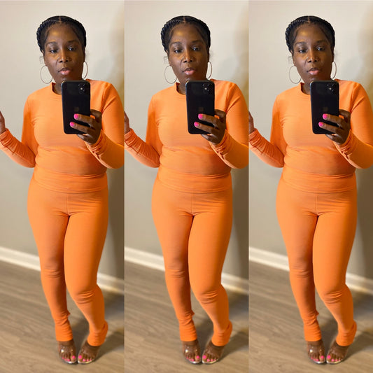 Kylie Legging’s Set (Orange)